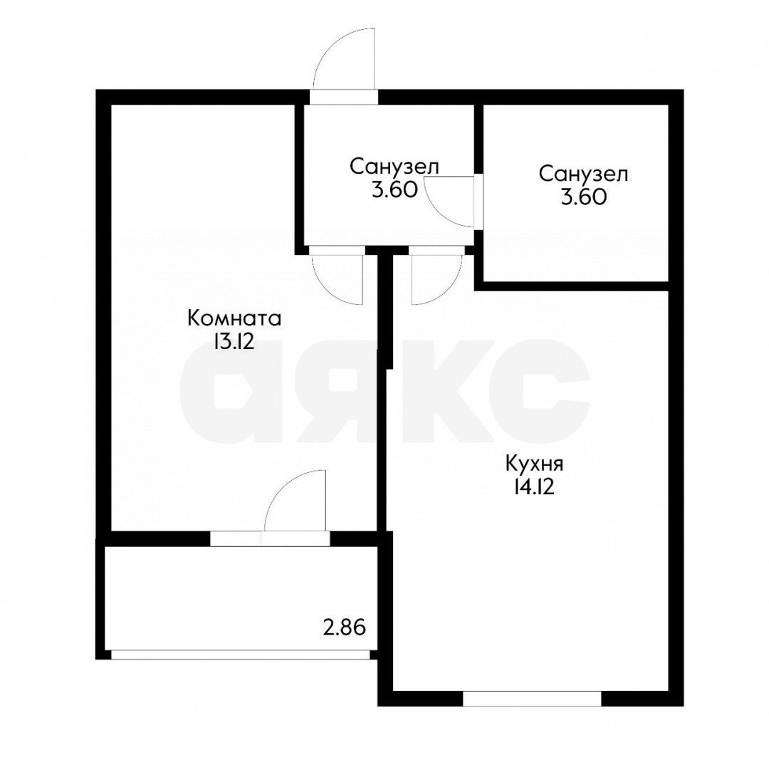 Фото №1: 1-комнатная квартира 37 м² - Краснодар, Карасунский внутригородской округ, 