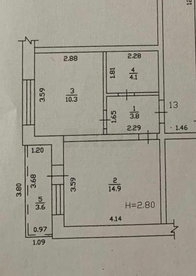 Фото №8: 1-комнатная квартира 35 м² - Горячий Ключ, Администрация, ул. Ленина, 203Дк1