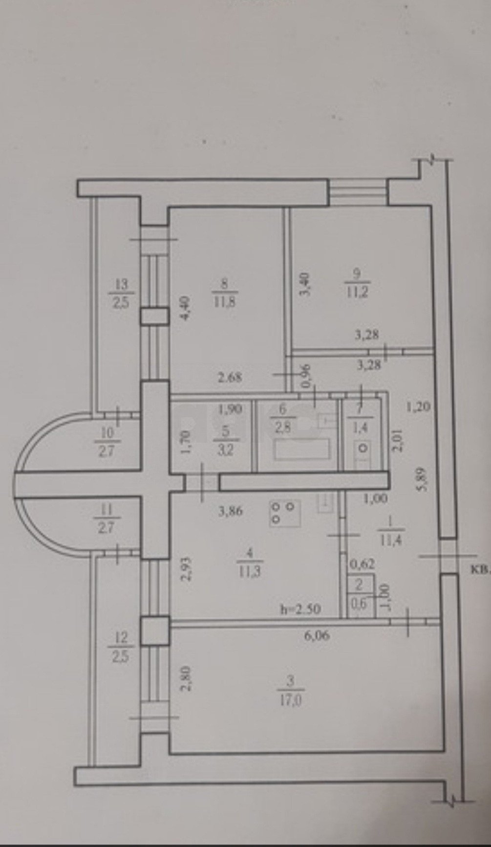 Фото №17: 3-комнатная квартира 70 м² - Чита, Центральный, ул. Богомягкова, 65