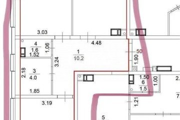 Фото №3: 2-комнатная квартира 69 м² - Ростов-на-Дону, мкр. жилой комплекс Левобережье, ул. Левобережная, 6/6с2