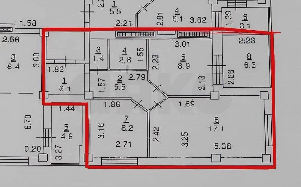 Фото №17: 2-комнатная квартира 57 м² - Ростов-на-Дону, жилой комплекс Екатерининский, ул. Магнитогорская, 1А/25