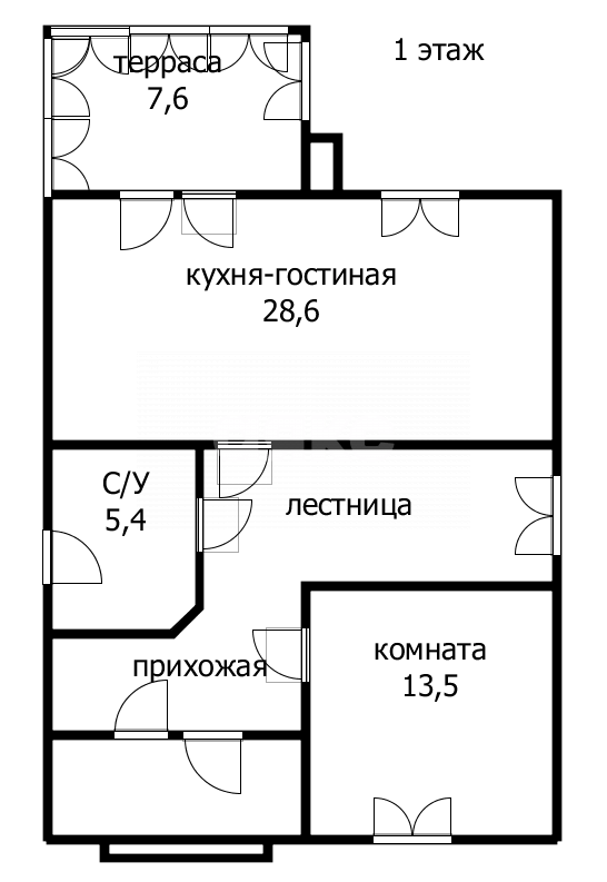 Фото №33: Дом 154 м² + 4 сот. - Супсех, ул. Космонавта Комарова