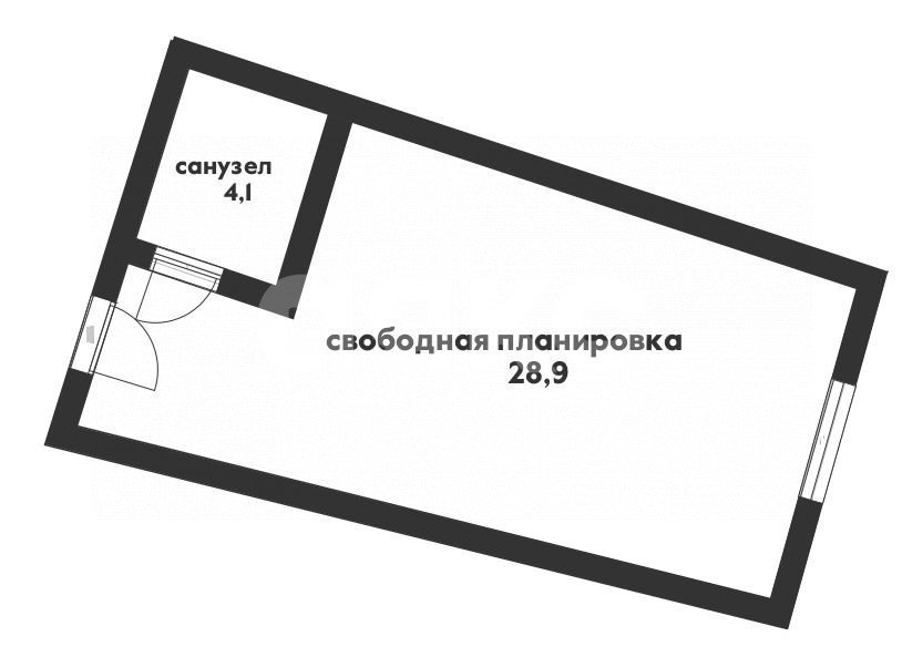 Фото №6: Студия 33 м² - Геленджик, жилой комплекс Акватория, ул. Крымская, 3к1