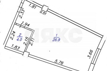 Фото №4: Студия 33 м² - Геленджик, мкр. жилой комплекс Акватория, ул. Крымская, 3к1