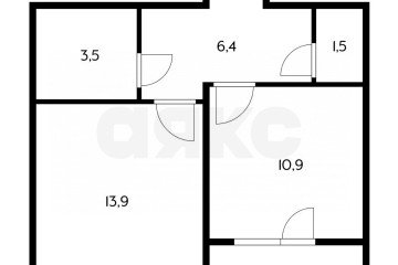 Фото №1: 1-комнатная квартира 40 м² - Люберцы, мкр. жилой комплекс 1-й Лермонтовский, к5.1