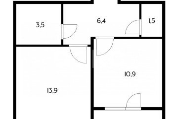 Фото №1: 1-комнатная квартира 40 м² - Люберцы, мкр. жилой комплекс 1-й Лермонтовский, к5.1