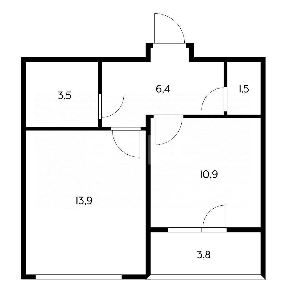 Фото №1: 1-комнатная квартира 40 м² - Люберцы, жилой комплекс 1-й Лермонтовский, к5.1