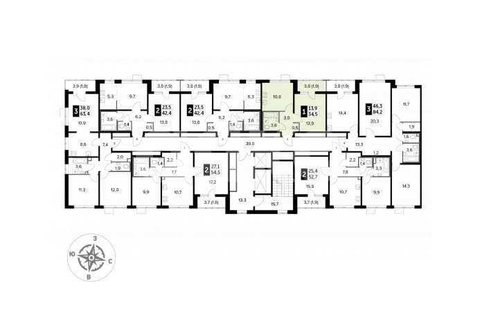 Фото №8: 1-комнатная квартира 36 м² - Люберцы, жилой комплекс 1-й Лермонтовский, к5.1