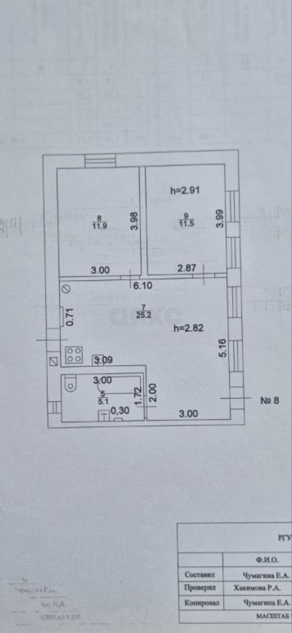 Фото №26: 3-комнатная квартира 52 м² - Казань, Вахитовский, ул. Малая Красная, 10