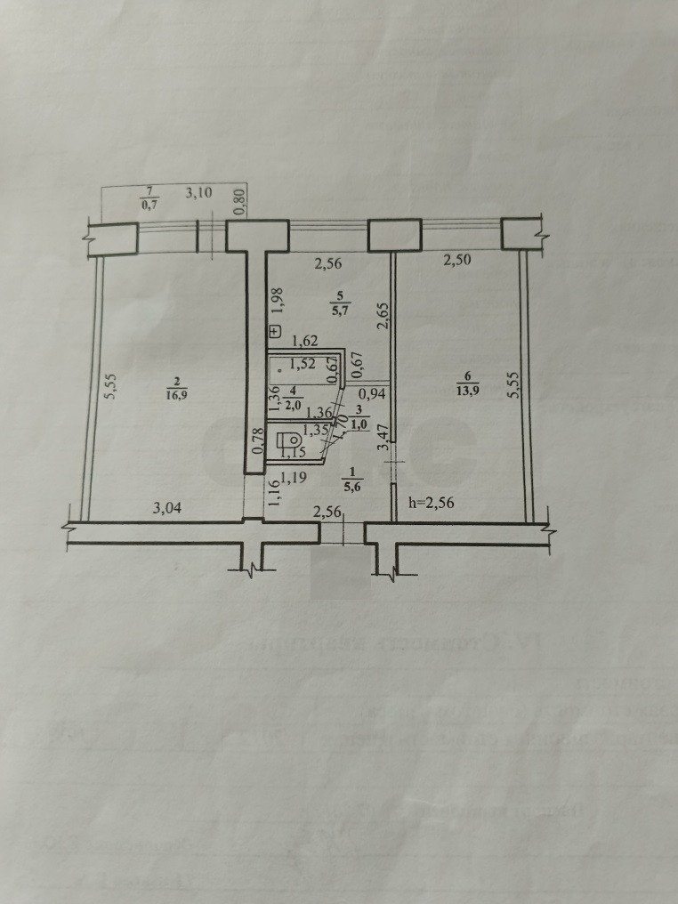 Фото №10: 2-комнатная квартира 45 м² - Чита, 5-й, 36