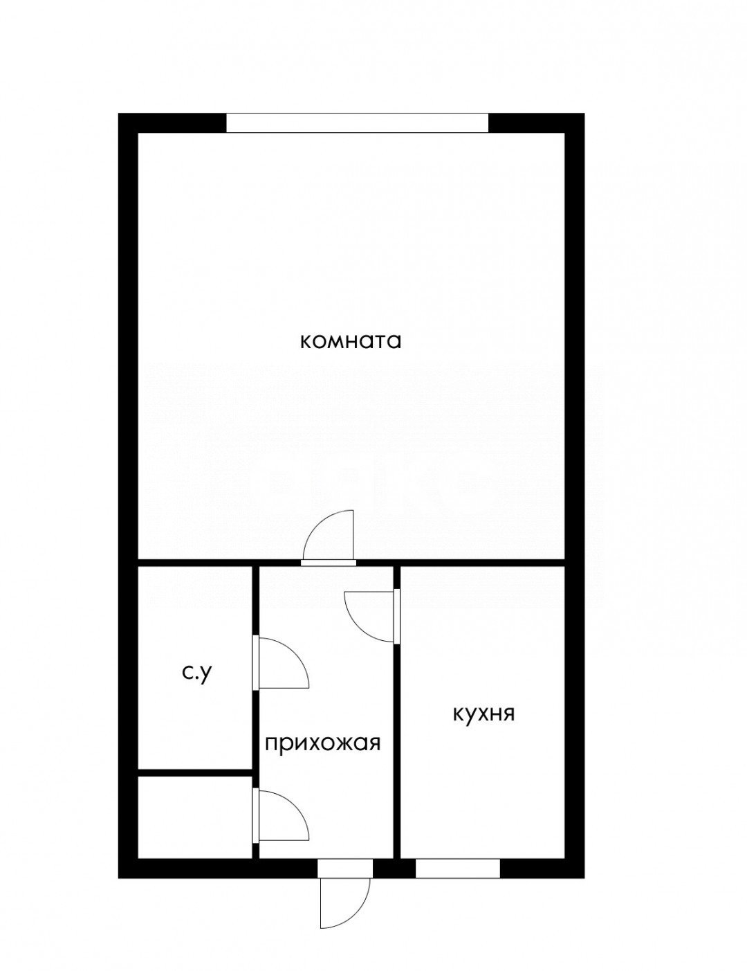 Фото №31: 1-комнатная квартира 34 м² - Сочи, Гагарина, б-р Цветной, 35