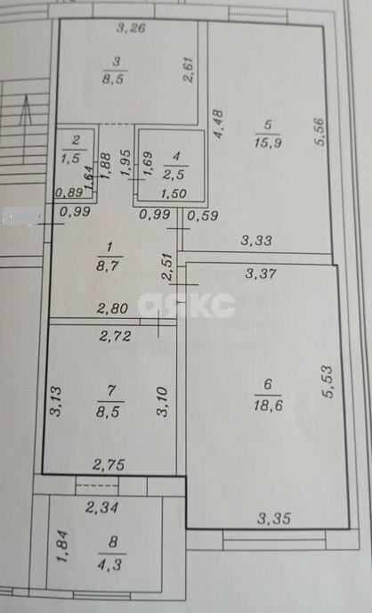 Фото №21: 3-комнатная квартира 70 м² - Анапа, ул. Крылова, 85А