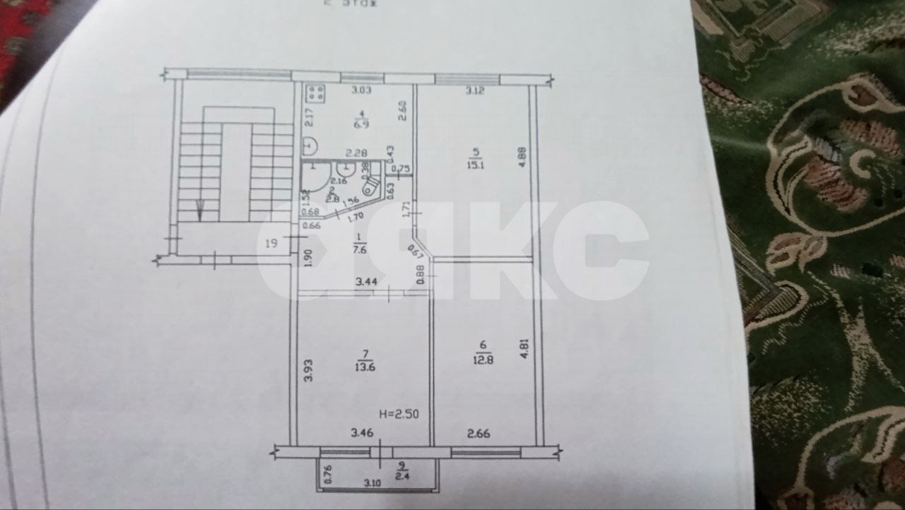 Фото №28: 3-комнатная квартира 61&nbsp;м², 2/5&nbsp;эт. - Горячий Ключ, ул. Вокзальная площадь, 1