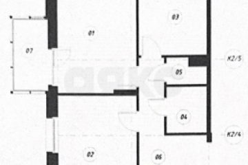 Фото №1: 2-комнатная квартира 55 м² - Казань, мкр. 27-й квартал, ул. Гаврилова