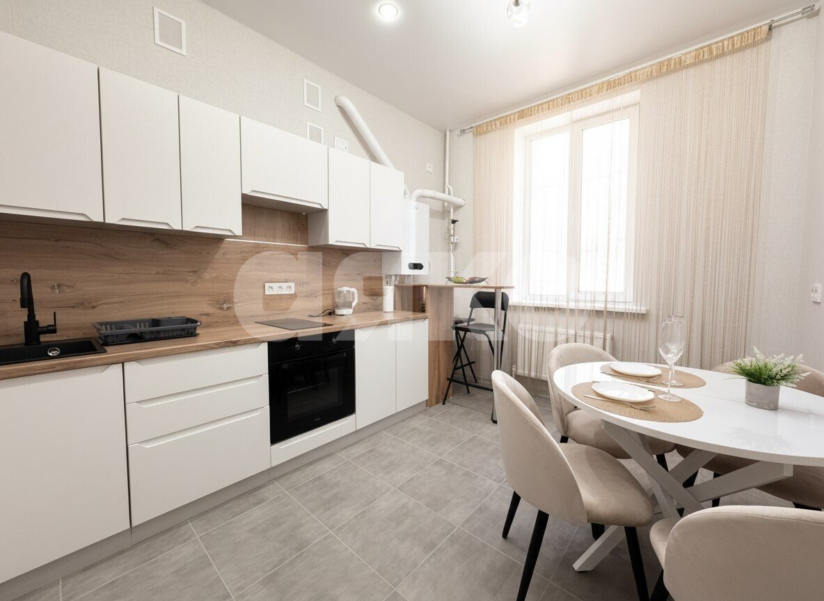 Фото №1: 1-комнатная квартира 39&nbsp;м², 1/3&nbsp;эт. - Батайск, ул. Кооперативная, 17