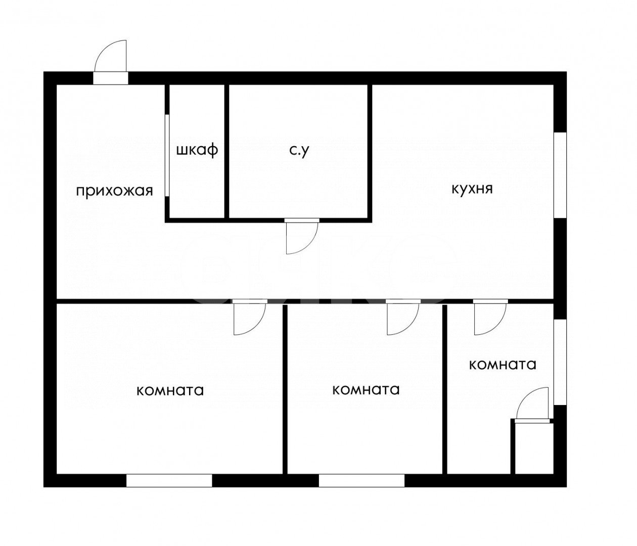 Фото №18: 3-комнатная квартира 85 м² - Сочи, Донская, ул. Пасечная, 30