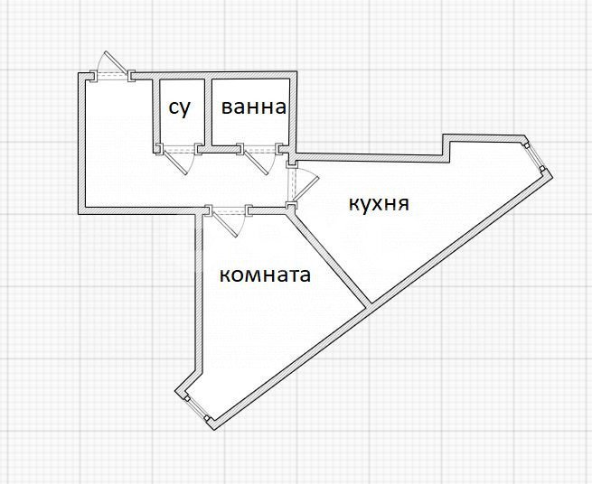 Фото №32: 1-комнатная квартира 65 м² - Геленджик, ул. Орджоникидзе, 9Г