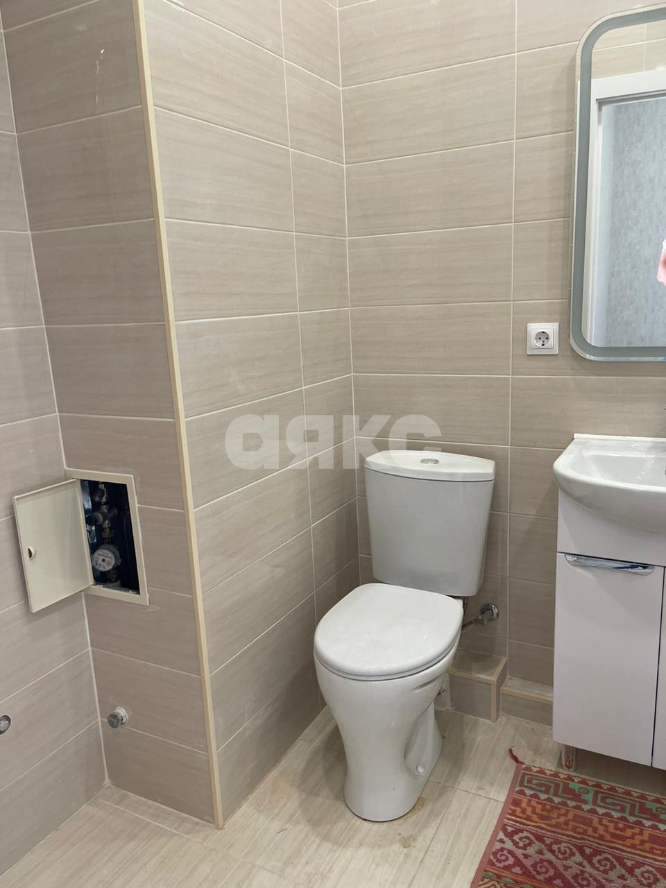 Фото №4: 2-комнатная квартира 52&nbsp;м², 6/16&nbsp;эт. - Анапа, Парковый, мкр. жилой комплекс Чёрное море, ул. Анапское шоссе, 32к6