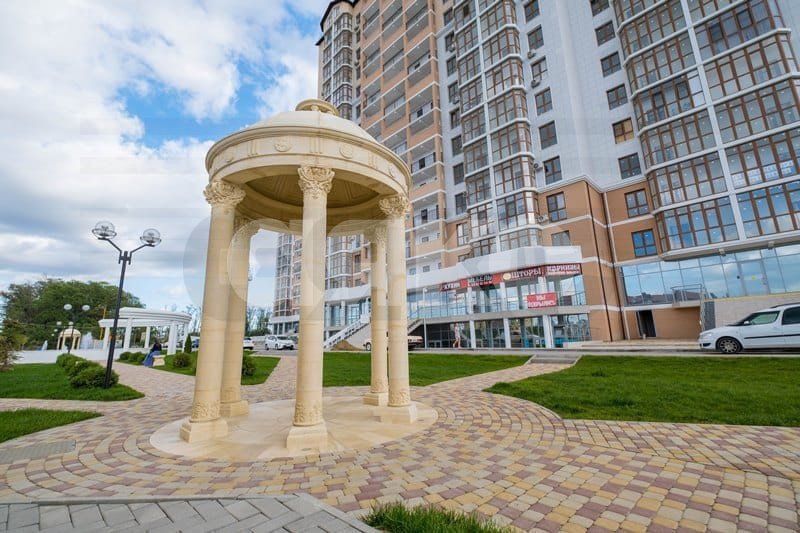 Фото №12: 2-комнатная квартира 52&nbsp;м², 6/16&nbsp;эт. - Анапа, Парковый, мкр. жилой комплекс Чёрное море, ул. Анапское шоссе, 32к6