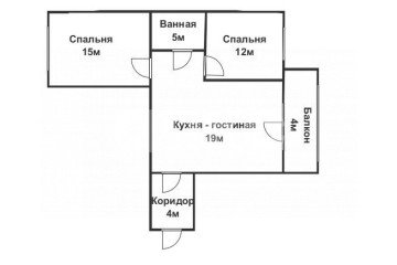 Фото №4: 2-комнатная квартира 56 м² - Геленджик, ул. Леселидзе, 21