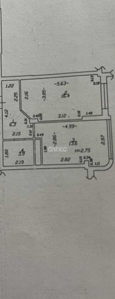 Фото №18: 1-комнатная квартира 40 м² - Анапа, жилой комплекс Магнолия, ул. Крылова, 15к2