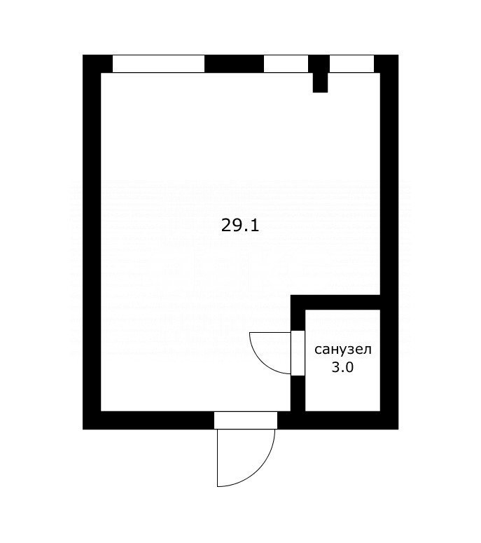 Фото №14: 1-комнатная квартира 32 м² - Сочи, Мамайка, ул. Яблочная, 13