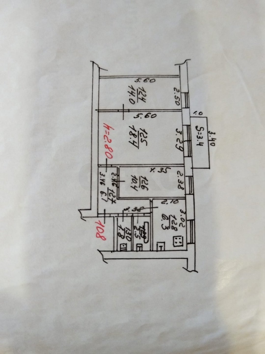 Фото №13: 3-комнатная квартира 60 м² - Ростов-на-Дону, Сельмаш, ул. Клары Цеткин, 1