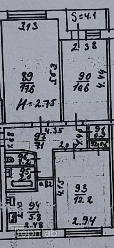 Фото №8: 3-комнатная квартира 60 м² - Ростов-на-Дону, Западный, пр-кт Коммунистический, 28/2