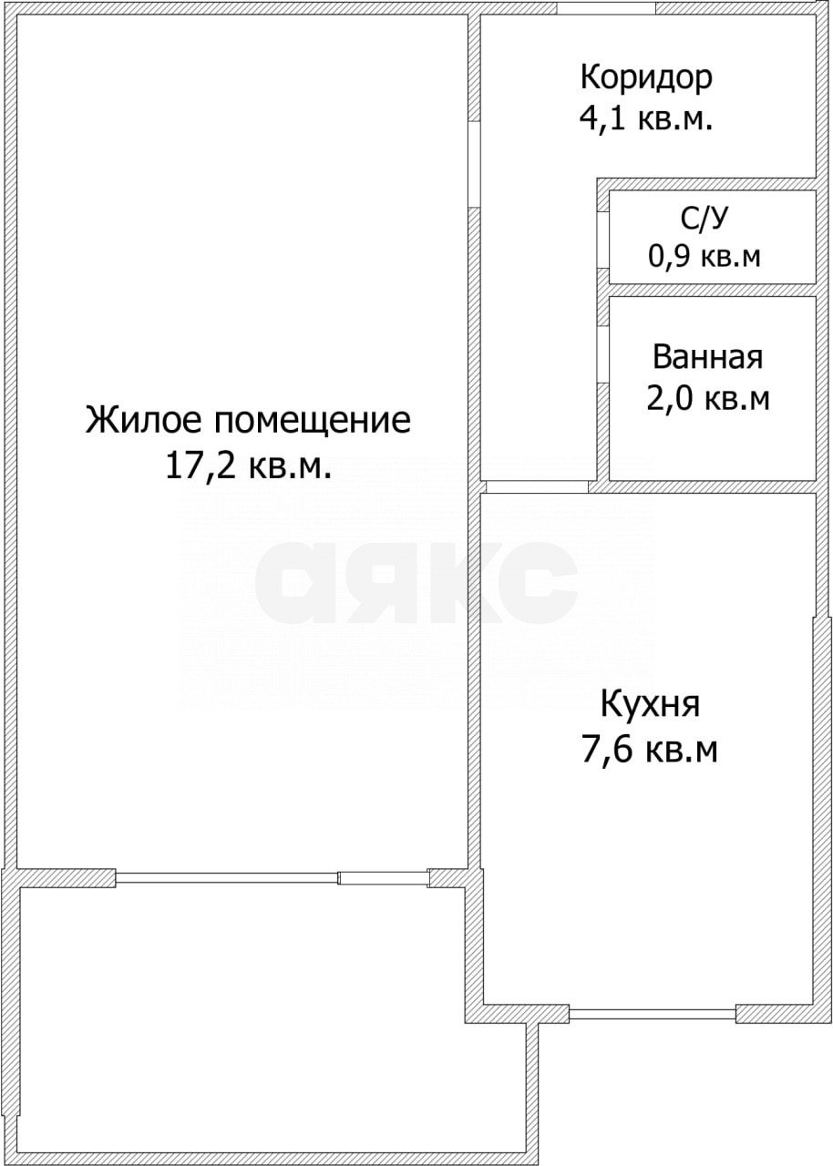 Фото №7: 1-комнатная квартира 33 м² - Мариуполь, Центральный, пр-кт Металлургов, 84А