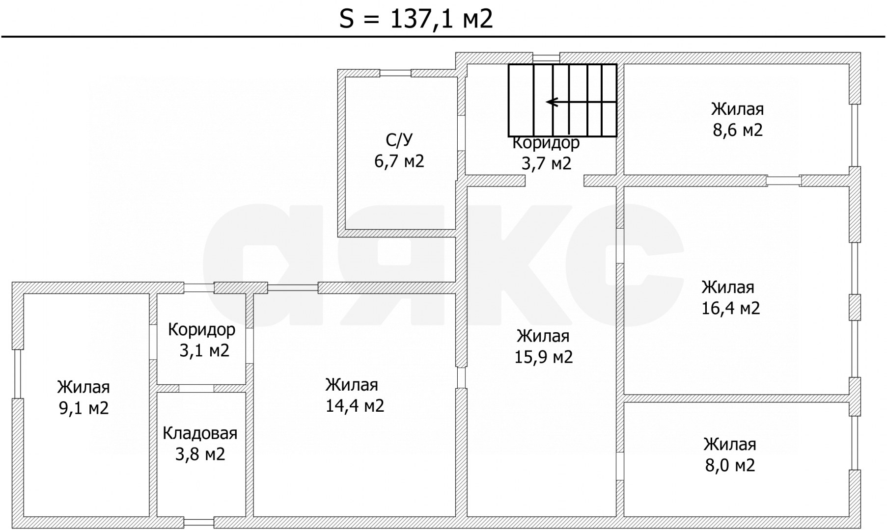 Фото №10: Дом 137 м² + 3 сот. - Мариуполь, Левобережный, ул. Седова