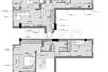 Фото №1: 3-комнатная квартира 136 м² - Белоглинка, мкр. жилой комплекс Грэсовский, ул. Парковая, 2к2