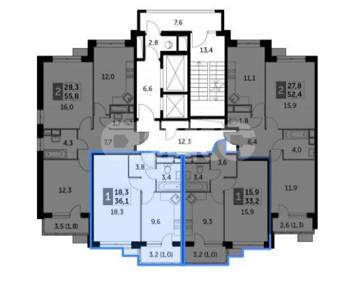 Фото №48: 1-комнатная квартира 35 м² - Нагорное, жилой комплекс Датский квартал, ул. Полковника Романова, 11