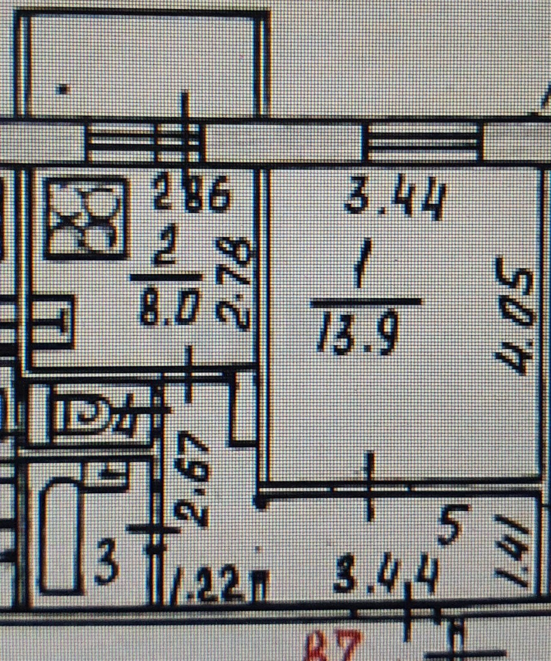 Фото №13: 1-комнатная квартира 35 м² - Казань, Ново-Савиновский, ул. Меридианная, 30