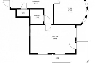 Фото №5: 2-комнатная квартира 64 м² - Сочи, мкр. Мамайка, пер. Теневой, 10Ак1