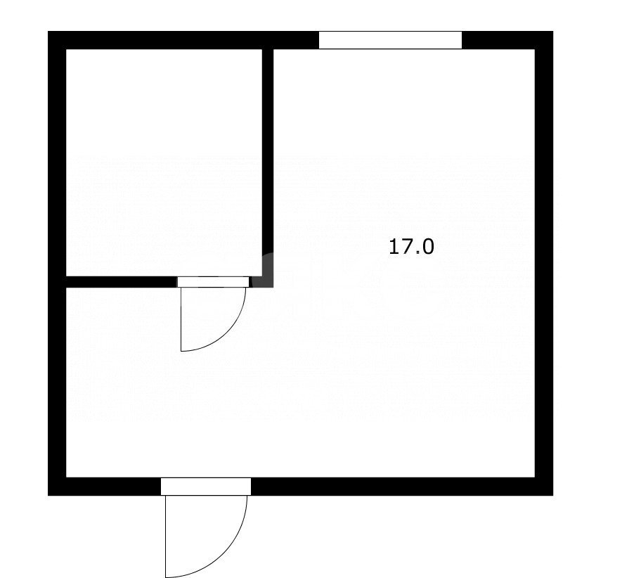 Фото №17: 1-комнатная квартира 18 м² - Сочи, Голубые Дали, ул. Ленина, 276