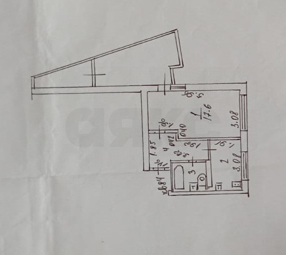 Фото №7: 1-комнатная квартира 53 м² - Ставрополь, № 31, пр-кт Ворошилова, 13/3