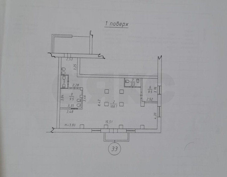 Фото №7: Коммерция 132 м² - Мариуполь, Центральный, ул. Архитектора Нильсена, 14