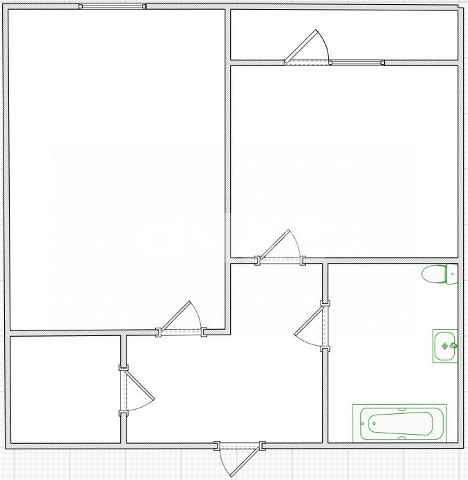 Фото №22: 1-комнатная квартира 50 м² - Геленджик, жилой комплекс Акварель, пер. Больничный, 4к2