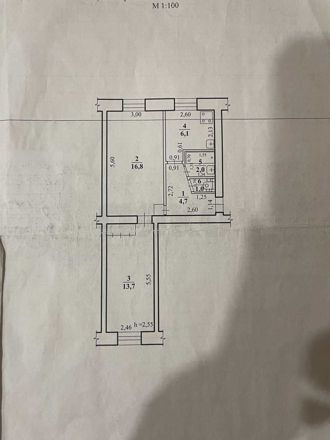 Фото №10: 2-комнатная квартира 44 м² - Чита, Железнодорожный, ул. Ватутина, 27