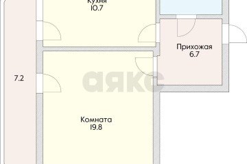 Фото №3: 1-комнатная квартира 47 м² - Краснодар, мкр. Центральный, ул. Карасунская набережная, 99