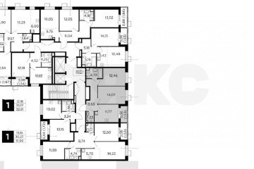 Фото №1: 2-комнатная квартира 55 м² - Пушкино, мкр. Новое Пушкино, к20