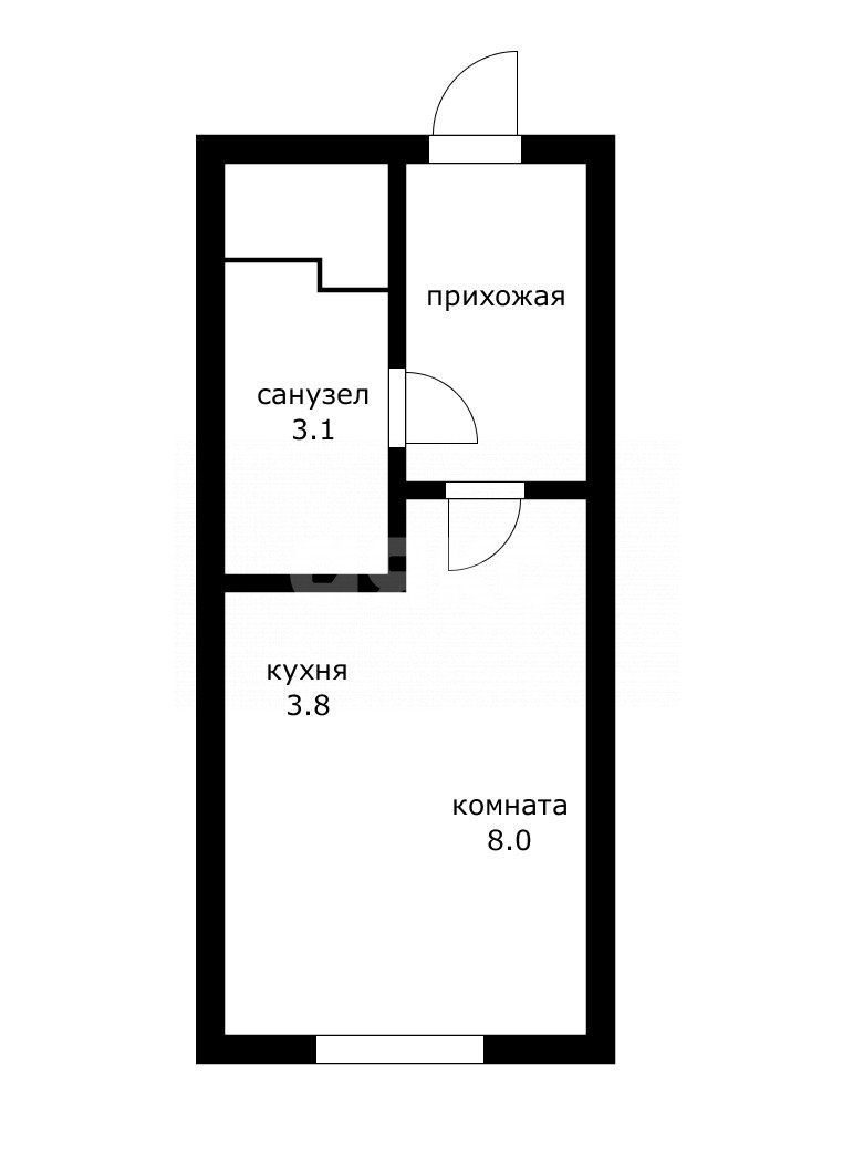 Фото №1: Студия 20 м² - Красногорск, жилой комплекс Спутник, 