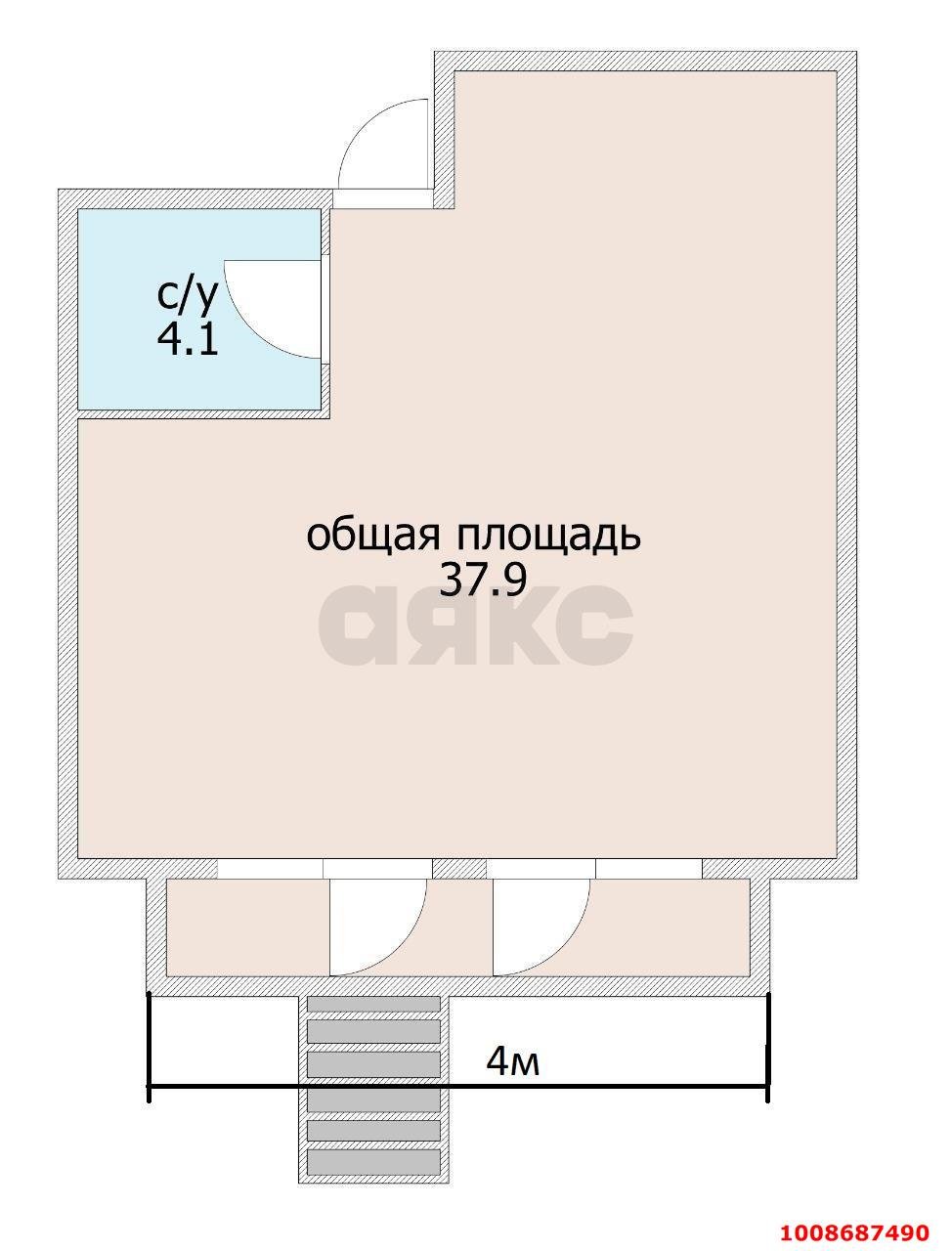 Фото №6: Торговое помещение 50 м² - Краснодар, Новый, ул. Спокойная, 5