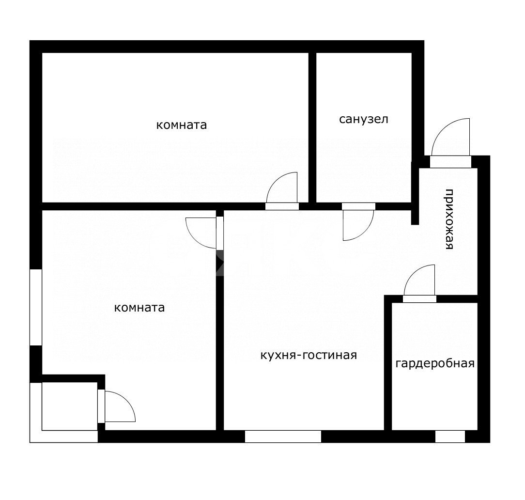 Фото №11: 2-комнатная квартира 57 м² - Сочи, Яна Фабрициуса, ул. Яна Фабрициуса, 2/26А