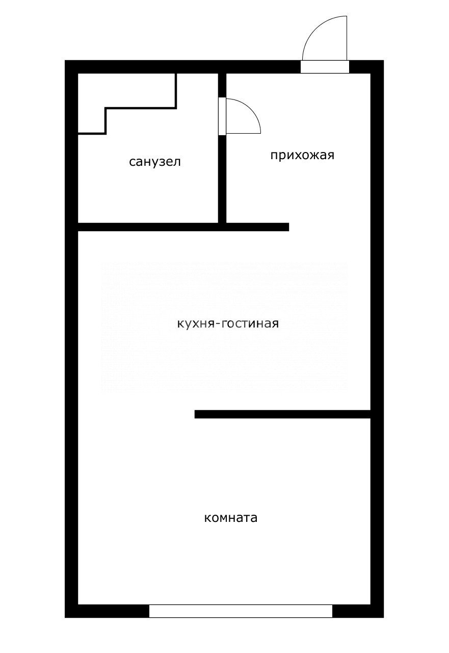 Фото №11: 1-комнатная квартира 30 м² - Сочи, Яна Фабрициуса, ул. Яна Фабрициуса, 2/26А