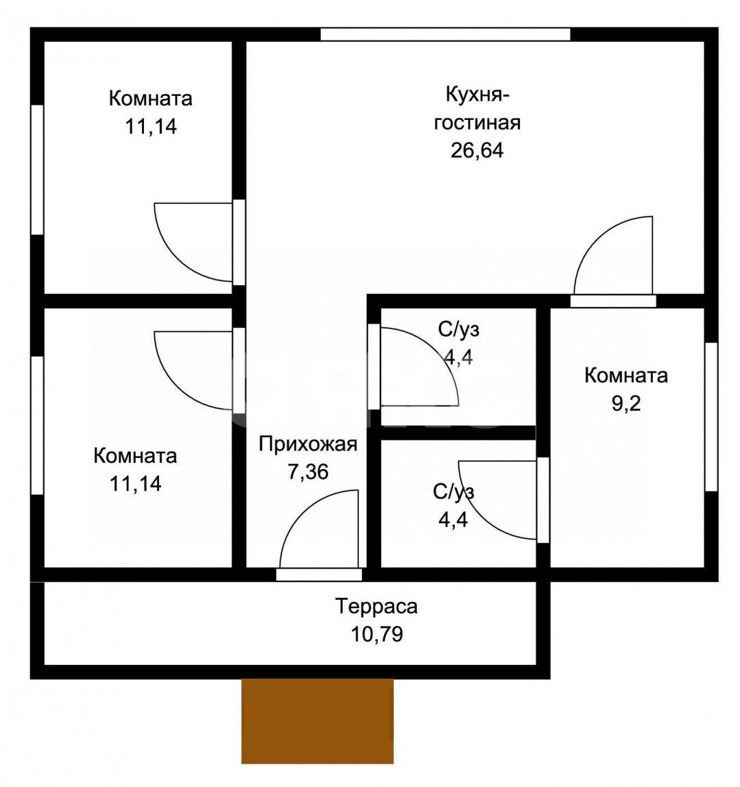 Фото №38: Дом 90 м² + 3.6 сот. - Геленджик, 