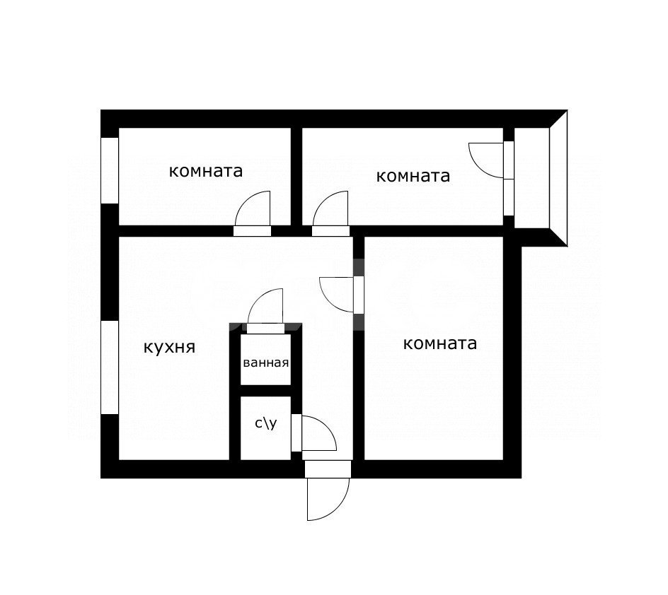 Фото №19: 3-комнатная квартира 70 м² - Сочи, Якорная Щель, ул. Череповецкая, 10