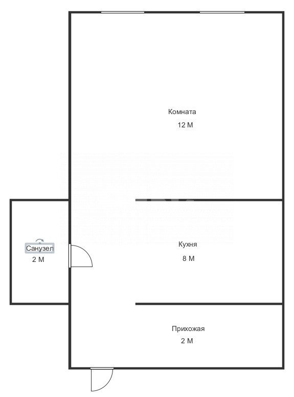 Фото №11: 1-комнатная квартира 24 м² - Геленджик, ул. Одесская, 7