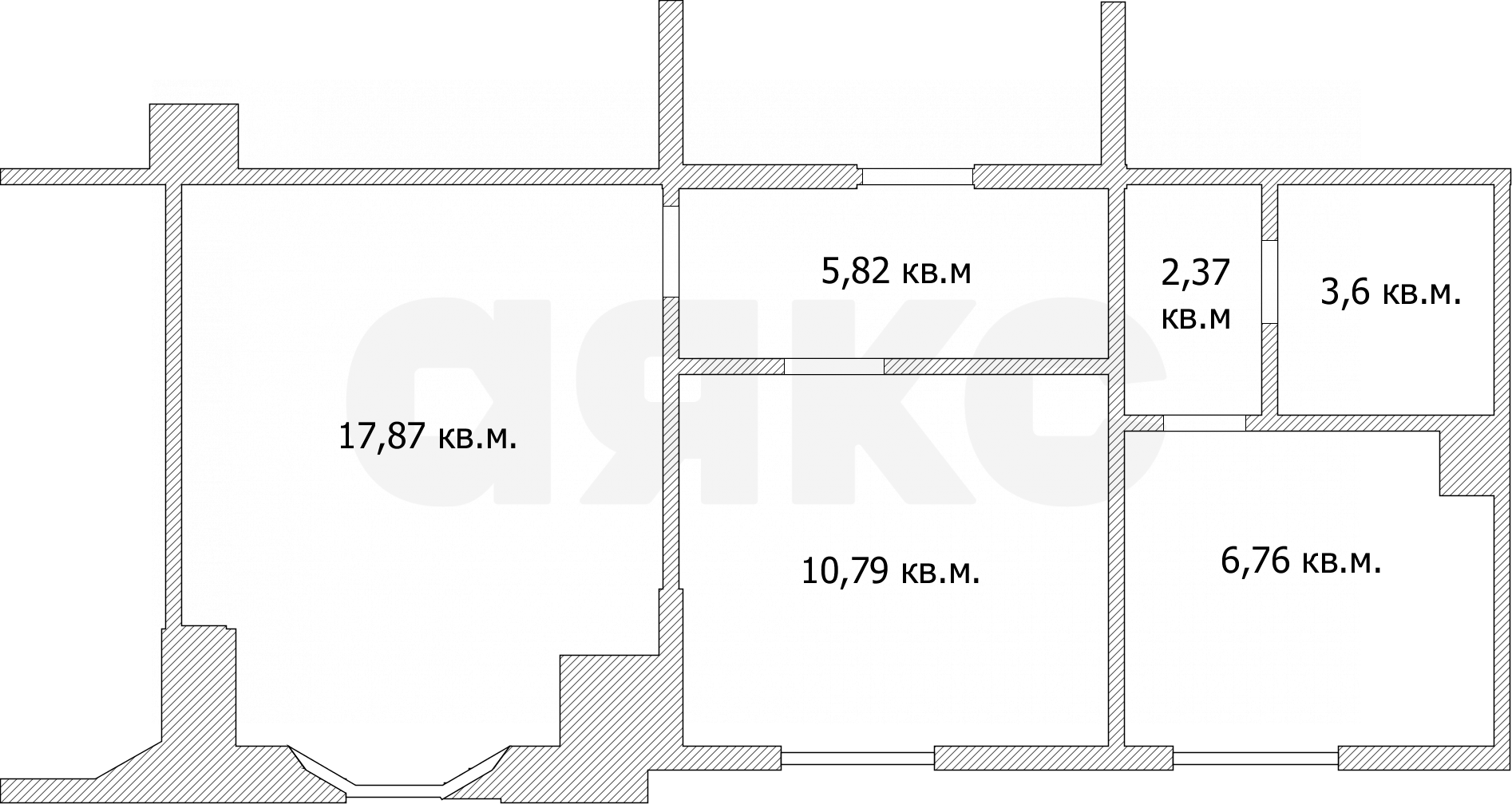 Фото №6: 2-комнатная квартира 47 м² - Мариуполь, Центральный, ул. Куинджи, 58