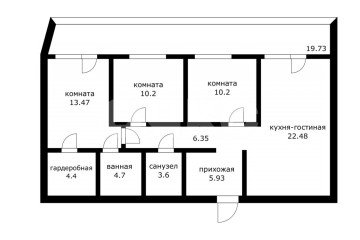 Фото №5: 3-комнатная квартира 91 м² - Москва, мкр. жилой комплекс Форст, ул. Автозаводская, 26/1